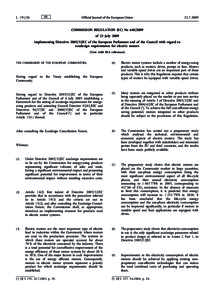 Commission Regulation (EC) No of 22 July 2009 implementing DirectiveEC of the European Parliament and of the Council with regard to ecodesign requirements for electric motorsText with EEA relevance