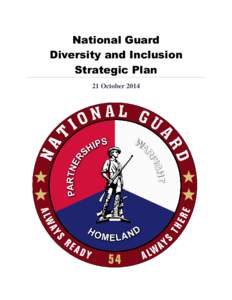 National Guard Diversity and Inclusion Strategic Plan 21 October 2014  0