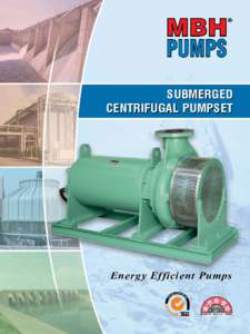 SUBMERGED CENTRIFUGAL PUMPSET Energy Efficient Pumps  SUBMERGED CENTRIFUGAL PUMPSET