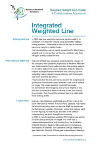 Seabird Smart Solutions  A Collaborative Approach Integrated Weighted Line