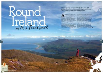 Round Ireland with a Ba c k pa c k  Mountains, saints, paternoster lakes, beaches, music, cliffs,
