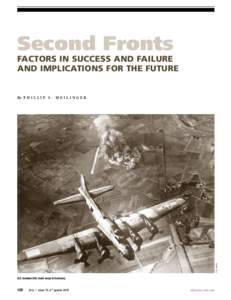 Second Fronts  Factors in Success and Failure and Implications for the Future  U.S. Army
