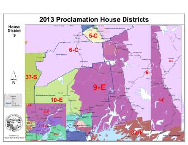 2013 Proclamation House Districts Goldstream Two Rivers  Chena Ridge