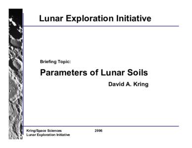 Microsoft PowerPoint - Lunar_Soil_Physical_Properties.ppt
