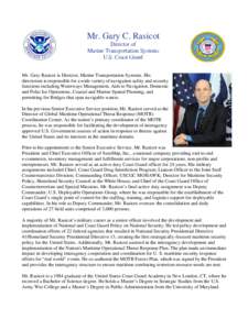 Public safety / Military organization / United States Department of Homeland Security / Deployable Operations Group / Coast guard / Jody A. Breckenridge / Terry M. Cross / Year of birth missing / Gendarmerie / United States Coast Guard