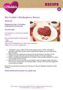 Microsoft Word - Hot Raspberry Dessert.doc