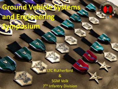 Ground Vehicle Systems and Engineering Symposium