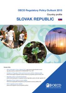 OECD Regulatory Policy Outlook 2015 Country profile SLOVAK REPUBLIC  Access links