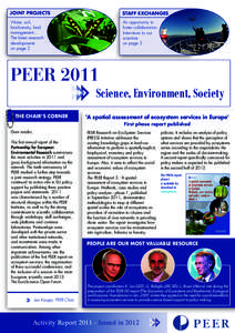 Water, soil, biodiversity, land management… The latest research developments on page 2