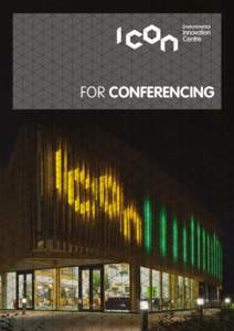 FOR CONFERENCING  The iCon is a unique and exciting venue for all types of meetings and conferences, from away days to seminars, exhibitions and celebrations. Centrally located, the iCon provides an environment sure to 