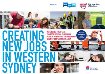 August[removed]CREATING NEW JOBS IN WESTERN SYDNEY