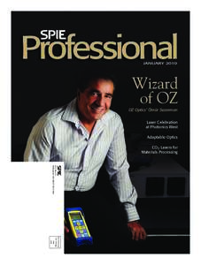 Wizard of OZ - SPIE Professional article