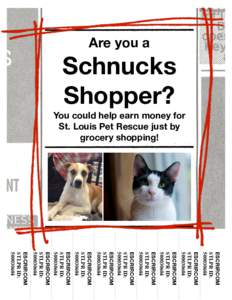 Are you a  Schnucks Shopper?  You could help earn money for