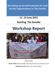 Workshop on Social Protection for Civil Society organisations in The Gambia