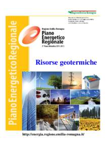 Risorse geotermiche  http://energia.regione.emilia-romagna.it/