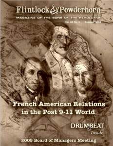 Vol. 23 No. 2  Summer 2005 French-American Relations in the Post 9-11 World