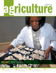 agricultureThe College of Agriculture, Food Systems, and Natural Resources  4
