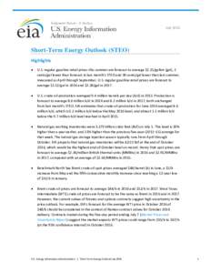 JulyShort-Term Energy Outlook (STEO) Highlights •