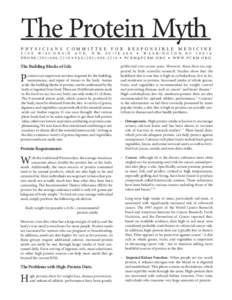 Microsoft Word - The Protein Myth.docx