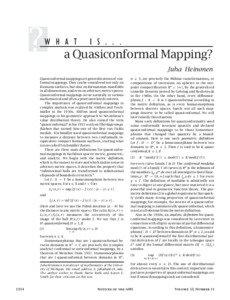 What Is...a Quasiconformal Mapping?, Volume 53, Number 11