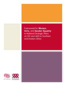 Framework for Women, Girls, and Gender Equality in National Strategic Plans on HIV and AIDS in Southern and Eastern Africa