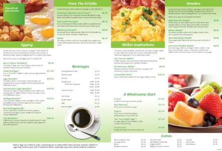 Food and drink / World cuisine / Canadian cuisine / British cuisine / Cuisine of Northern Ireland / Fast food / Breakfast / Eggs Benedict / Pancake / Omelette / Chorizo / English muffin