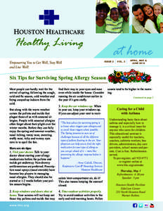 Healthy Living  at home ISSUE 2