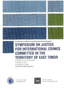 Indonesian occupation of East Timor / Invasions / Military occupation / New Order / Suharto / Liquiçá Church Massacre / Serious Crimes Unit / Special Panels of the Dili District Court / Indonesia–Timor Leste Commission of Truth and Friendship / History of East Timor / East Timor / History of Southeast Asia