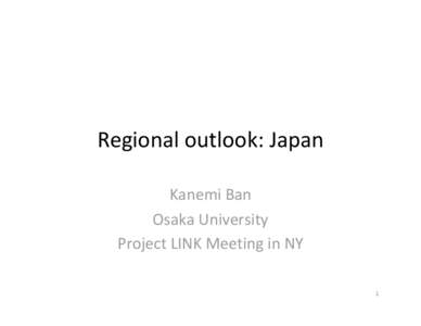Microsoft PowerPoint - 11_Ban_Japanese Economy.ppt