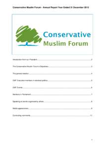 British Muslims / Politics of the United Kingdom / British people / Conservative Muslim Forum / Mohammed Amin / European Parliament / Syed Kamall / Islam in the United Kingdom / Mohamed Sheikh /  Baron Sheikh / Conservative Party / David Cameron / Conservative Future