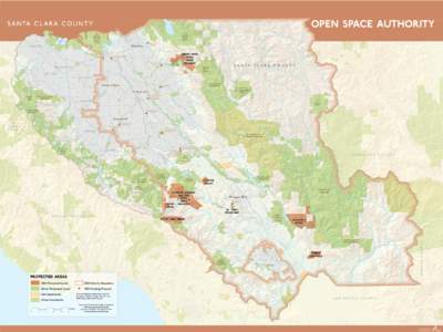Geography of California / California / Silicon Valley / Santa Cruz Mountains / Santa Clara Valley Open Space Authority / Uvas Creek / Santa Clara County /  California / Anderson Lake / San Jose /  California