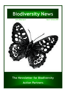 Biodiversity News www.ukbap.org.uk Issue 41 JanuaryThe Newsletter for Biodiversity