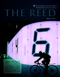 Newsletter of the  THE REED Winter[removed]U