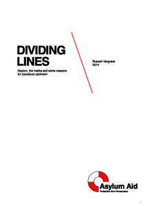 DIVIDING LINES Russell Hargrave 2014