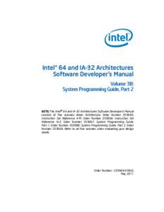 X86 architecture / Central processing unit / Virtual machines / Programming language implementation / Control register / CPUID / X86 virtualization / X86-64 / 64-bit / Computer architecture / System software / Computing
