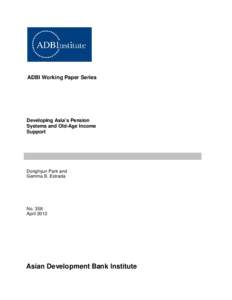 ADB Institute Discussion Paper No