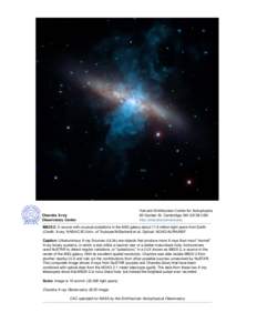 Chandra :: Photo Album :: M82X-2 :: M82X-2 Handout