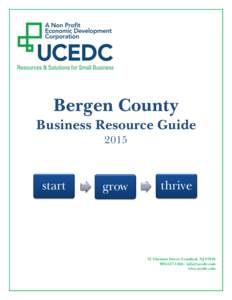 Bergen County Business Resource Guide 2015 start