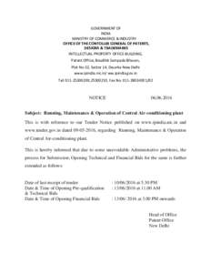 Dwarka /  Delhi / Delhi / Air conditioning / Subdivisions of India / Patent / India