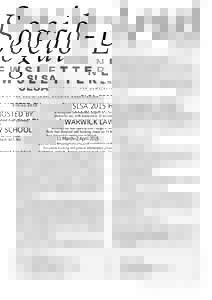 Socio-Legal Newsletter The newSleTTer