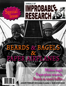 ANNALS OF  Special Issue  Beards & Bagels