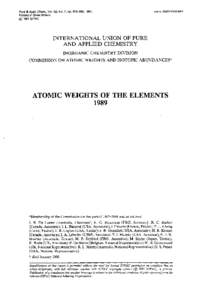 Pure & Appl. Chem., Vol. 63,No. 7, pp, 1991. Printed in Great Britain. @ 1991 IUPAC ADONIS