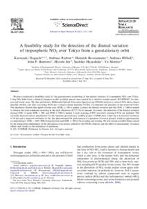 Available online at www.sciencedirect.com  Advances in Space Research–1564 www.elsevier.com/locate/asr  A feasibility study for the detection of the diurnal variation