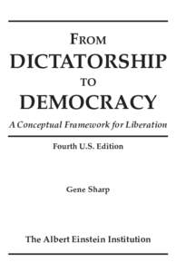 From  Dictatorship to  Democracy