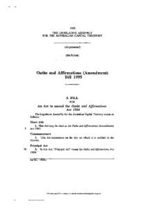 1995 THE LEGISLATIVE ASSEMBLY FOR THE AUSTRALIAN CAPITAL TERRITORY (As presented) (Ms Follett)