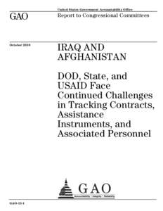 United States Government Accountability Office  GAO Report to Congressional Committees