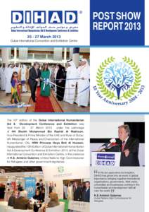 POST SHOWMarch 2013 REPORTDubai International Convention and Exhibition Centre