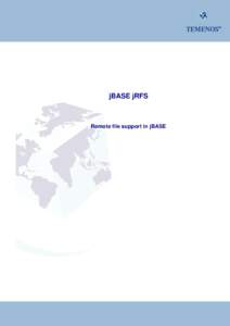 jBASE jRFS  Remote file support in jBASE