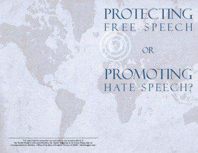 Protecting  free speech