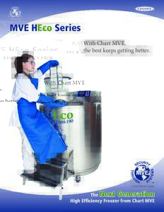 MVE HEco Series With Chart MVE, the best keeps getting better. The Next Generation High Efficiency Freezer from Chart MVE